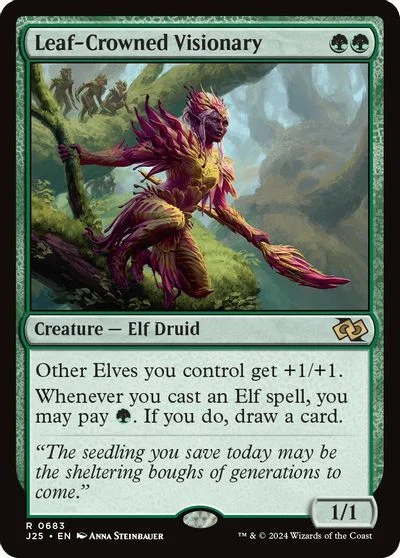 Leaf-Crowned Visionary #683