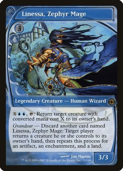 Linessa, Zephyr Mage [Foil]