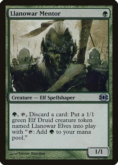 Llanowar Mentor [Foil]