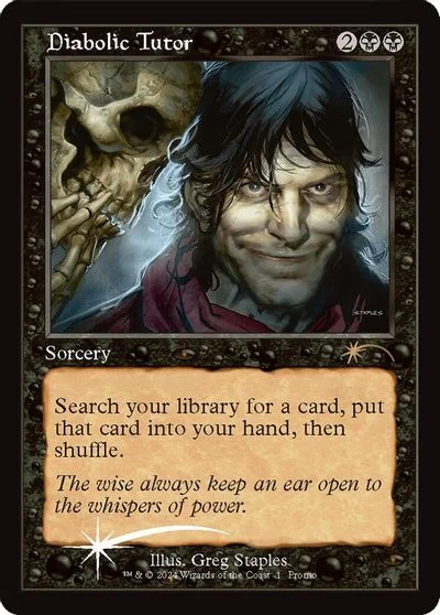 Diabolic Tutor [Foil] #1