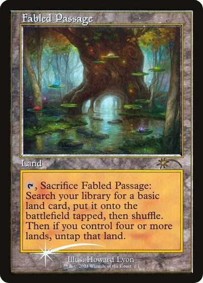 Fabled Passage [Retro Frame Foil] #1