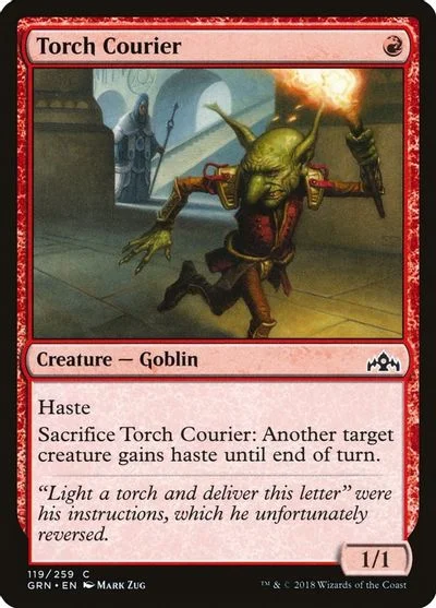 Torch Courier [Foil] #119