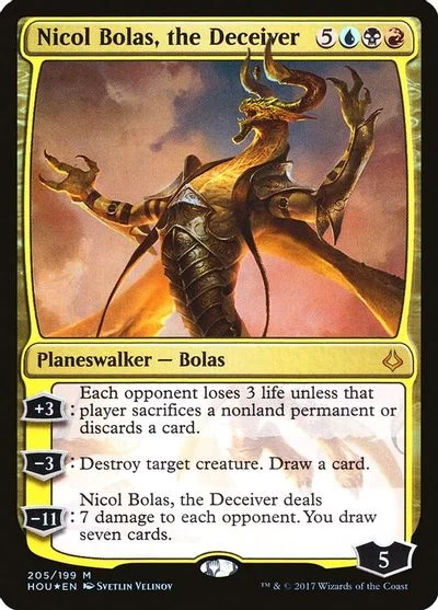 Nicol Bolas, the Deceiver [Foil] #205
