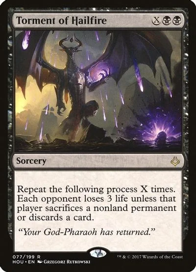 Torment of Hailfire [Foil]