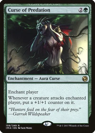 Curse of Predation [Foil] #159