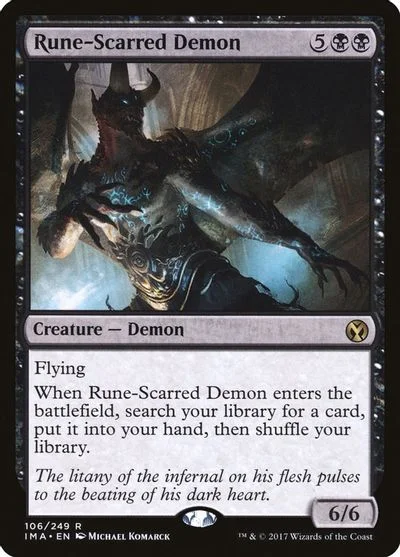 Rune-Scarred Demon #106