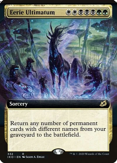 Eerie Ultimatum [Extended Art Foil] #332