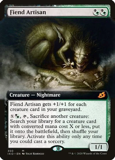 Fiend Artisan [Extended Art Foil] #350