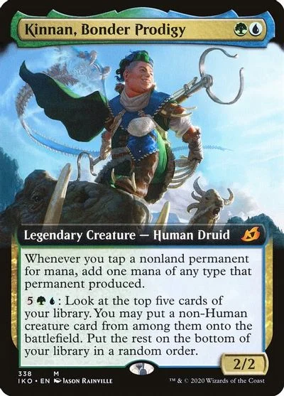 Kinnan, Bonder Prodigy [Extended Art Foil] #338