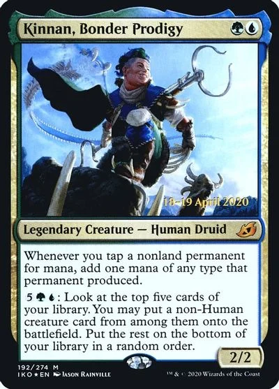 Kinnan, Bonder Prodigy [Prerelease] #192
