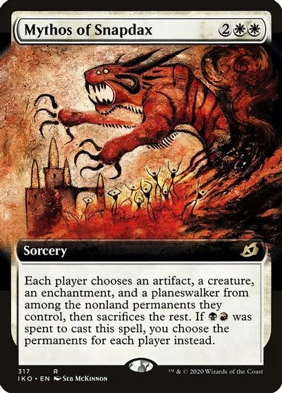 Mythos of Snapdax [Extended Art Foil]