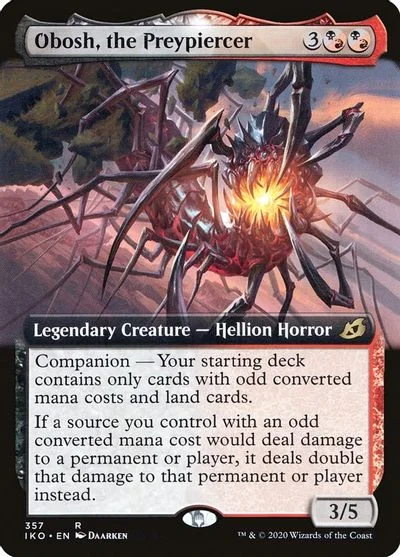 Obosh, the Preypiercer [Extended Art Foil]