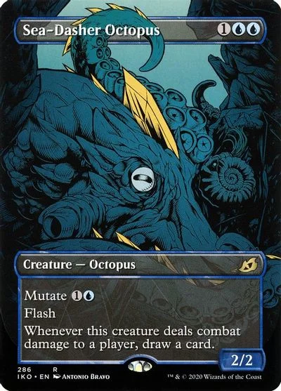 Sea-Dasher Octopus [Showcase Foil]