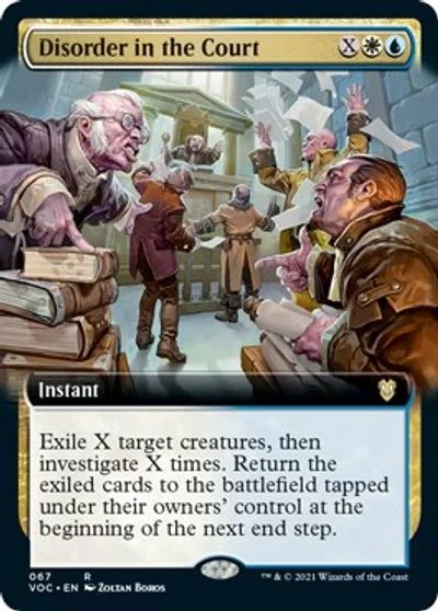 Disorder in the Court [Extended Art]