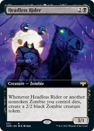 Headless Rider [Extended Art Foil] #372