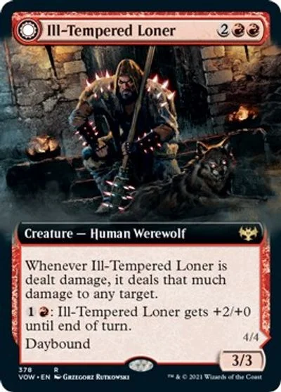 Ill-Tempered Loner  [Foil] #162