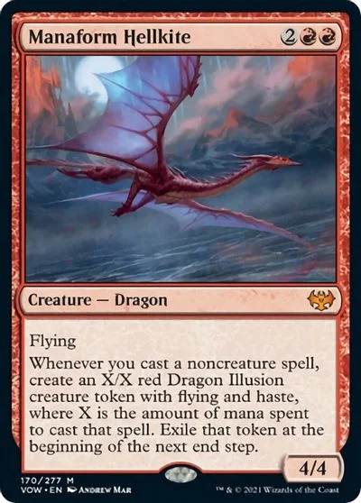 Manaform Hellkite [Foil] #170