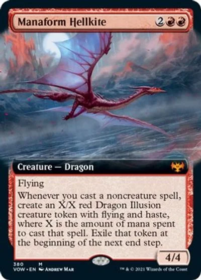 Manaform Hellkite [Foil] #380