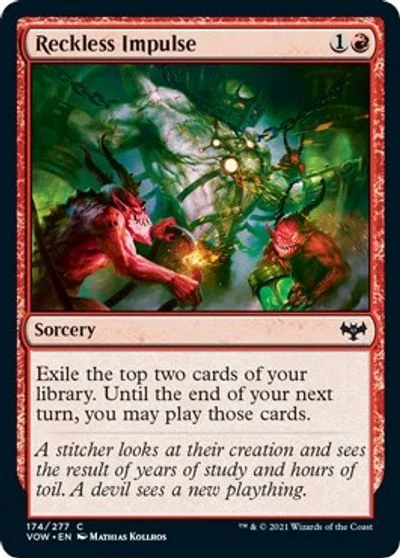 Reckless Impulse [Foil] #174