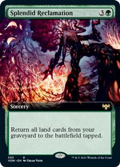 Splendid Reclamation [Foil] #221