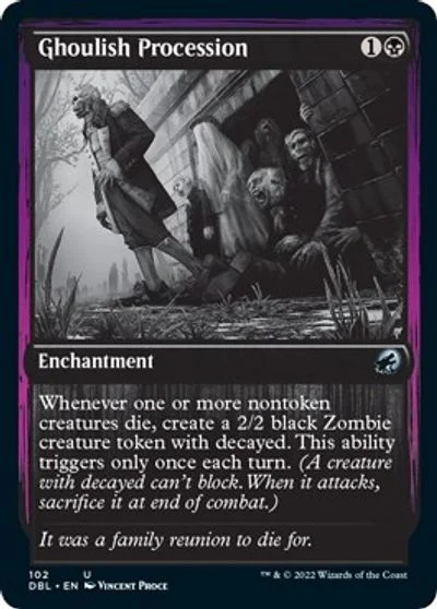 Ghoulish Procession [Foil] #102