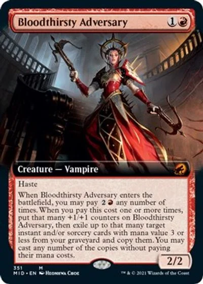 Bloodthirsty Adversary [Extended Art] #351