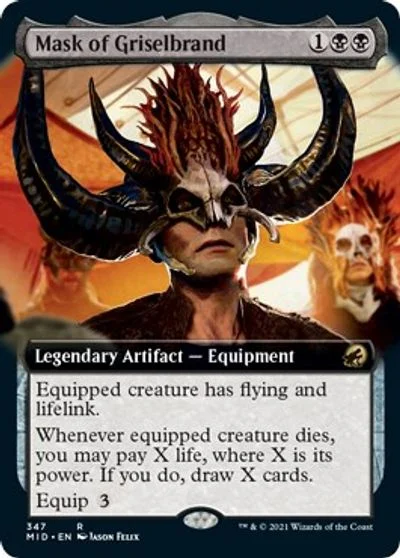 Mask of Griselbrand [Extended Art] #347