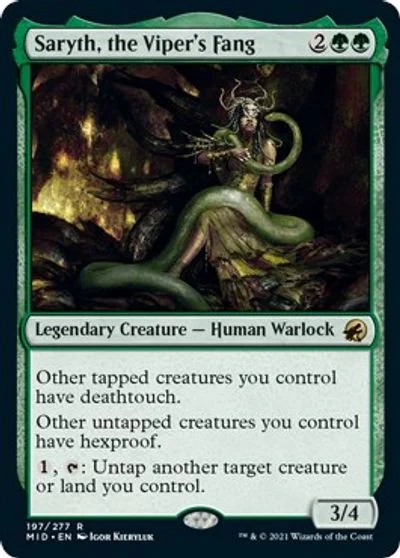 Saryth, the Viper's Fang [Foil] #197