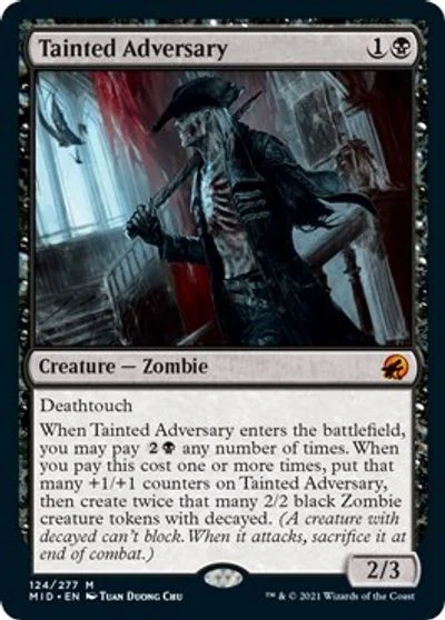 Tainted Adversary [Foil] #124