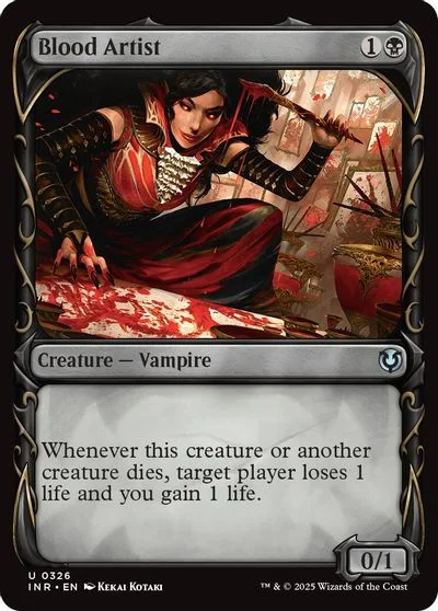 Blood Artist [Showcase Foil] #326