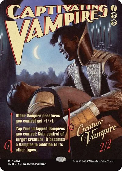 Captivating Vampire [Showcase Foil] #484