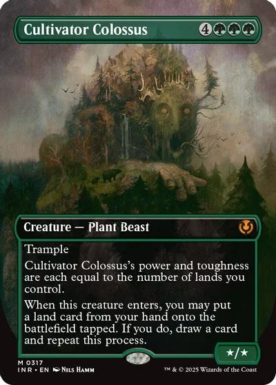 Cultivator Colossus [Borderless Foil] #317