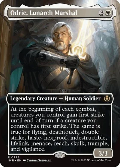 Odric, Lunarch Marshal // Odric, Lunarch Marshal [Art] #1