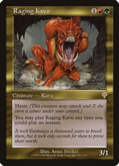 Raging Kavu [Foil]
