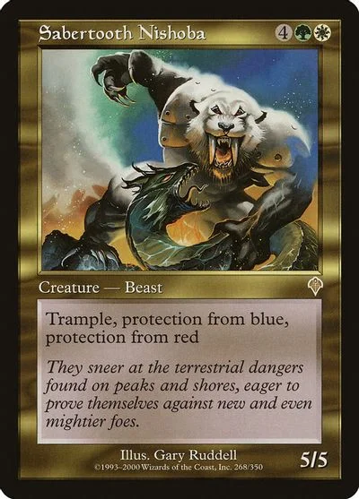 Sabertooth Nishoba [Foil]
