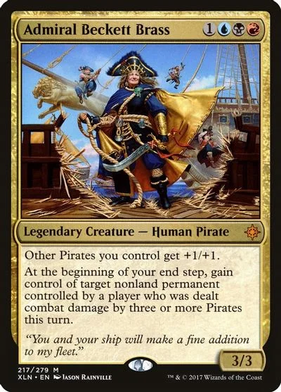 Admiral Beckett Brass [Foil] #217