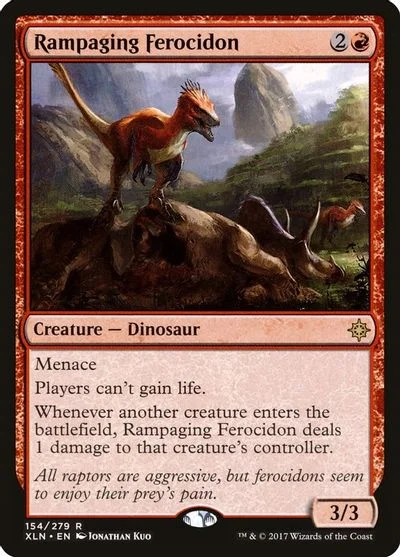 Rampaging Ferocidon #154