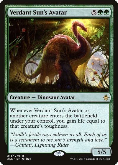 Verdant Sun's Avatar [Foil] #213