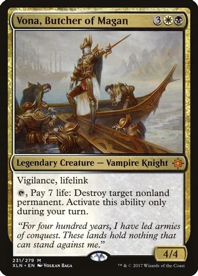 Vona, Butcher of Magan [Foil] #231