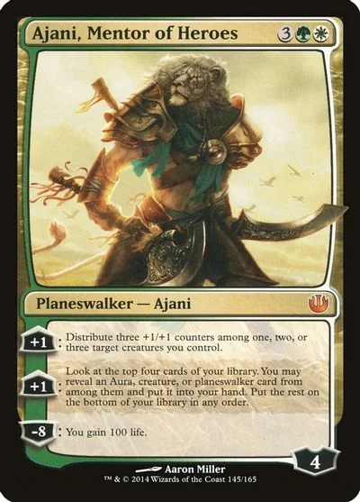 Ajani, Mentor of Heroes #145