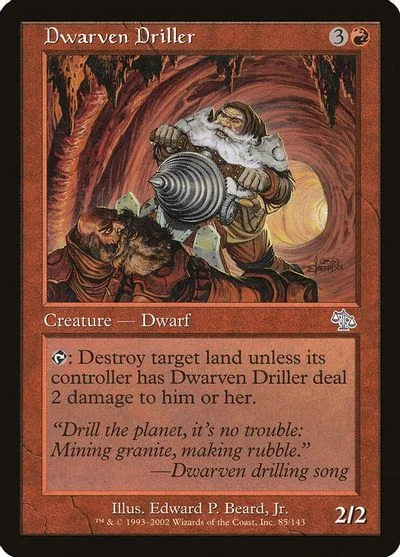 Dwarven Driller [Foil]