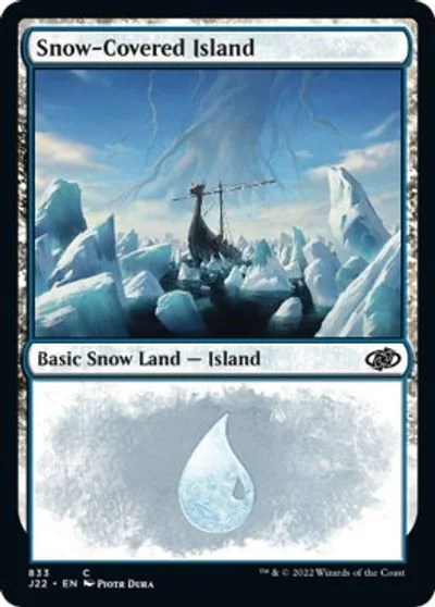 Snow-Covered Island #833