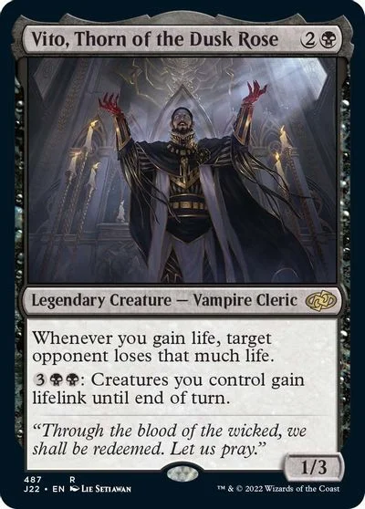 Vito, Thorn of the Dusk Rose #487