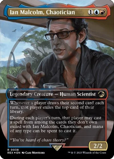 Ian Malcolm, Chaotician [Borderless Emblem] #38