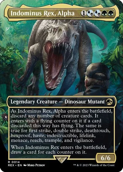 Indominus Rex, Alpha [Borderless] #14