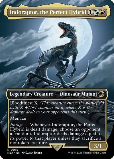 Indoraptor, the Perfect Hybrid [Borderless] #15