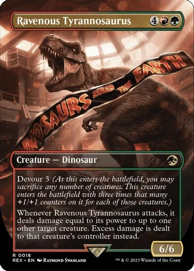 Ravenous Tyrannosaurus [Borderless] #18