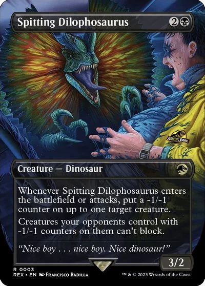 Spitting Dilophosaurus [Borderless] #3