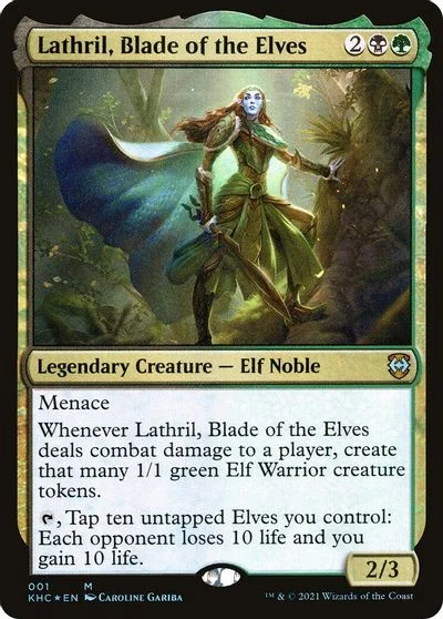 Lathril, Blade of the Elves [Foil] #1