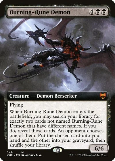 Burning-Rune Demon [Extended Art] #349